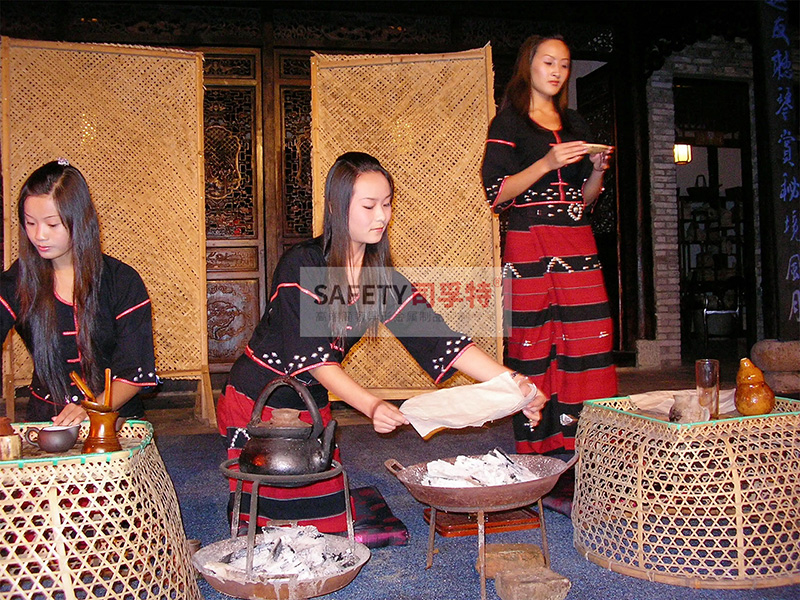 從“火塘烤茶”到“圍爐煮茶”，傳承中華茶文化 [精制鋼圍爐茶桌|炭火爐](圖1)