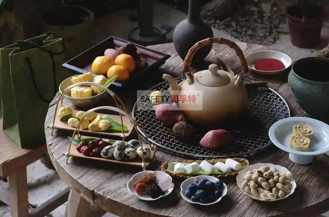 “圍爐煮茶”為什么火？年輕人追捧是有原因的-司孚特圍爐茶桌(圖4)