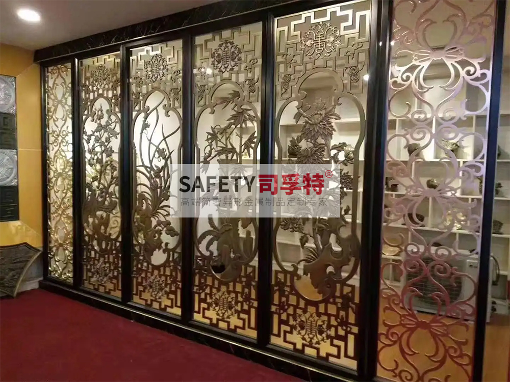 金屬屏風有哪些種類？什么材質的金屬屏風好？[司孚特金屬屏風](圖4)