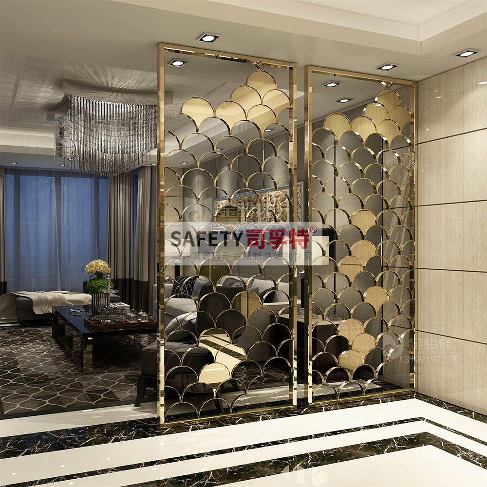 不銹鋼屏風隔斷有哪些特點[司孚特金屬屏風，不銹鋼屏風](圖1)