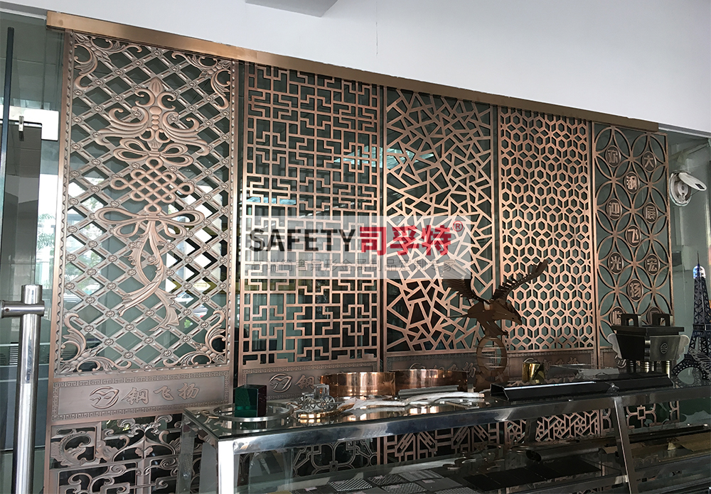 不銹鋼屏風隔斷有哪些特點[司孚特金屬屏風，不銹鋼屏風](圖3)